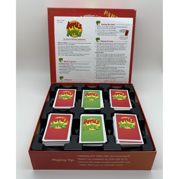 Apples to Apples Party Box Game by Mattel 100% Complete 2007 - Picture 9 of 12